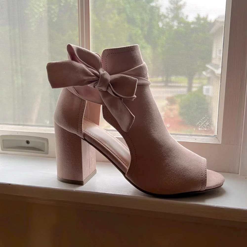 Heeled sandals - Blush 6.5 - Picture 1 of 2